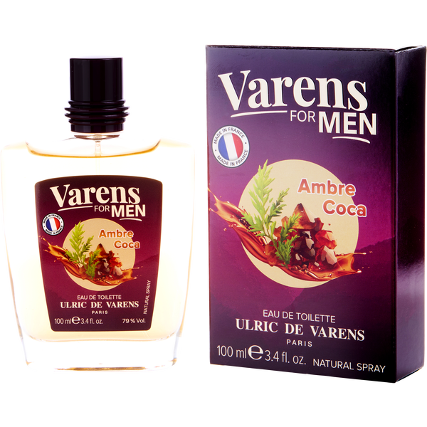 Ulric de Varens Varens For Men Ambre Coca Eau de Toilette 100ml