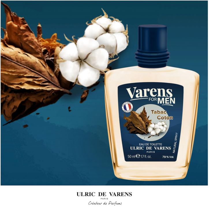 Ulric de Varens - Varens For Men Tabac Coton - Eau de Toilette 50 ml