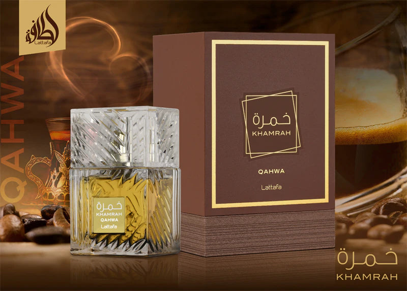 Eau de Pafum Khamrah Qahwa - 100ml - LATTAFA